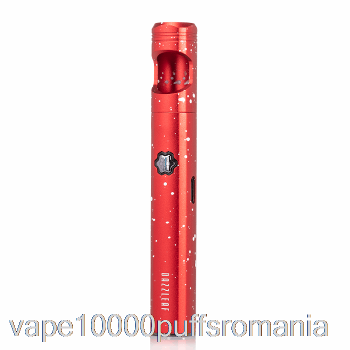Vape Romania Dazzleaf Handii Vv 510 Thread Battery Red Splatter